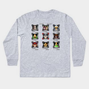 Omega Man x Robot Masters Kids Long Sleeve T-Shirt